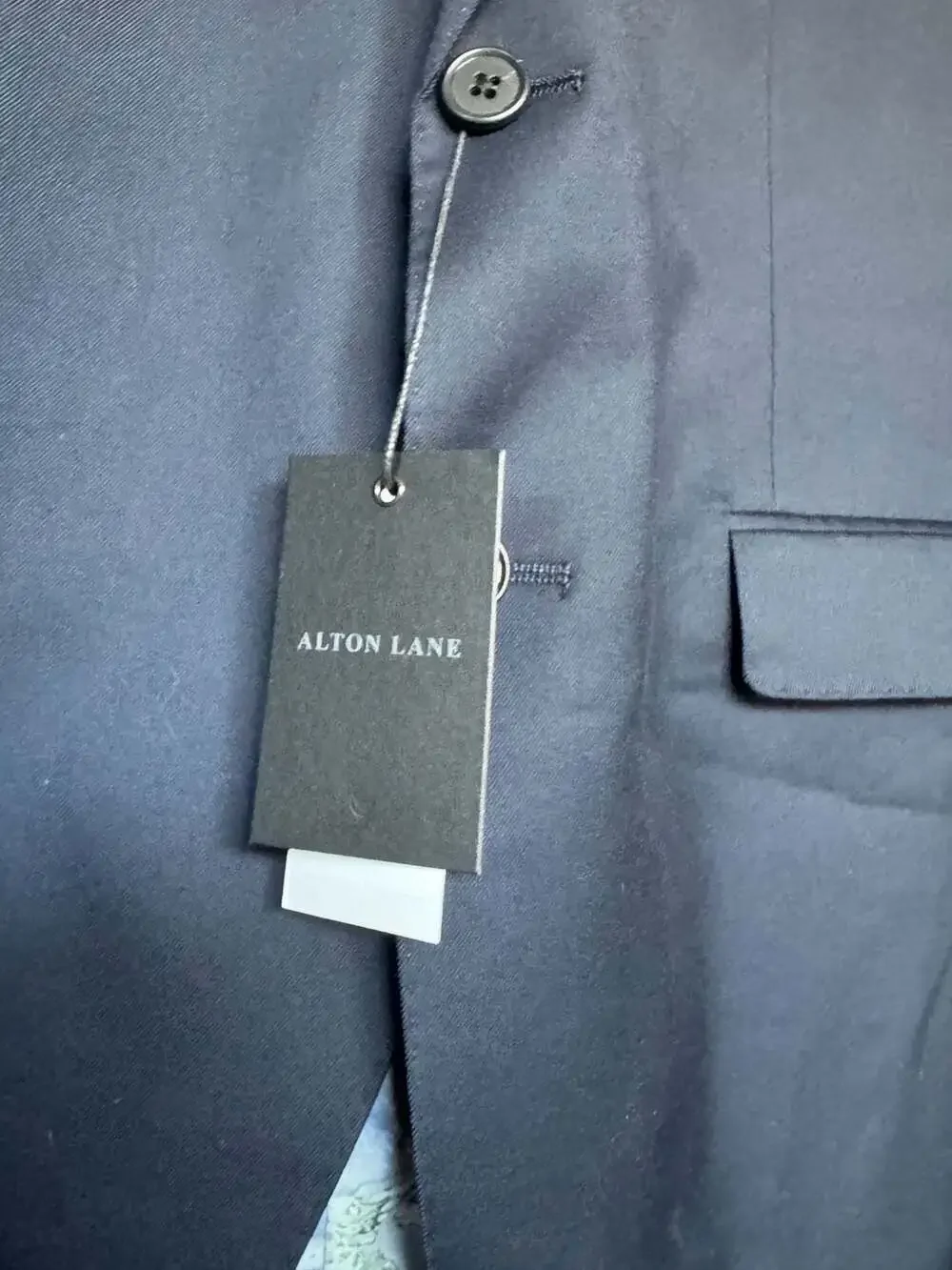 Alton Lane Mercantile Jacket Tailored Fit Navy Blazer 46R NWT